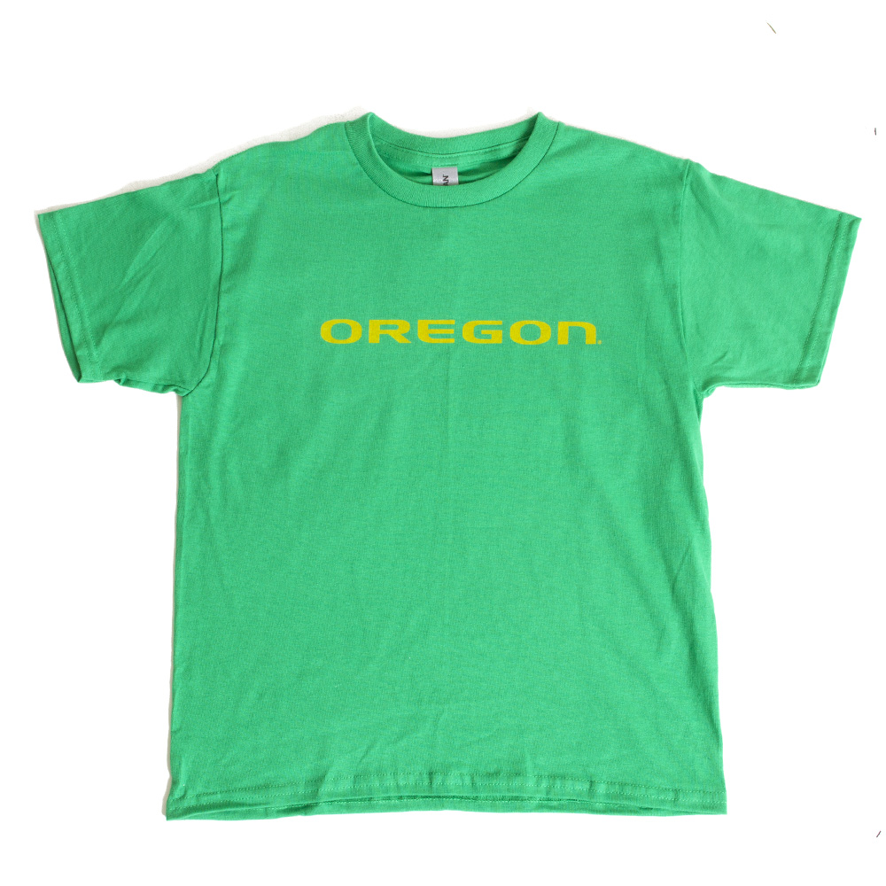 Oregon, McKenzie SewOn, Green, Crew Neck, Kids, Youth, 649431